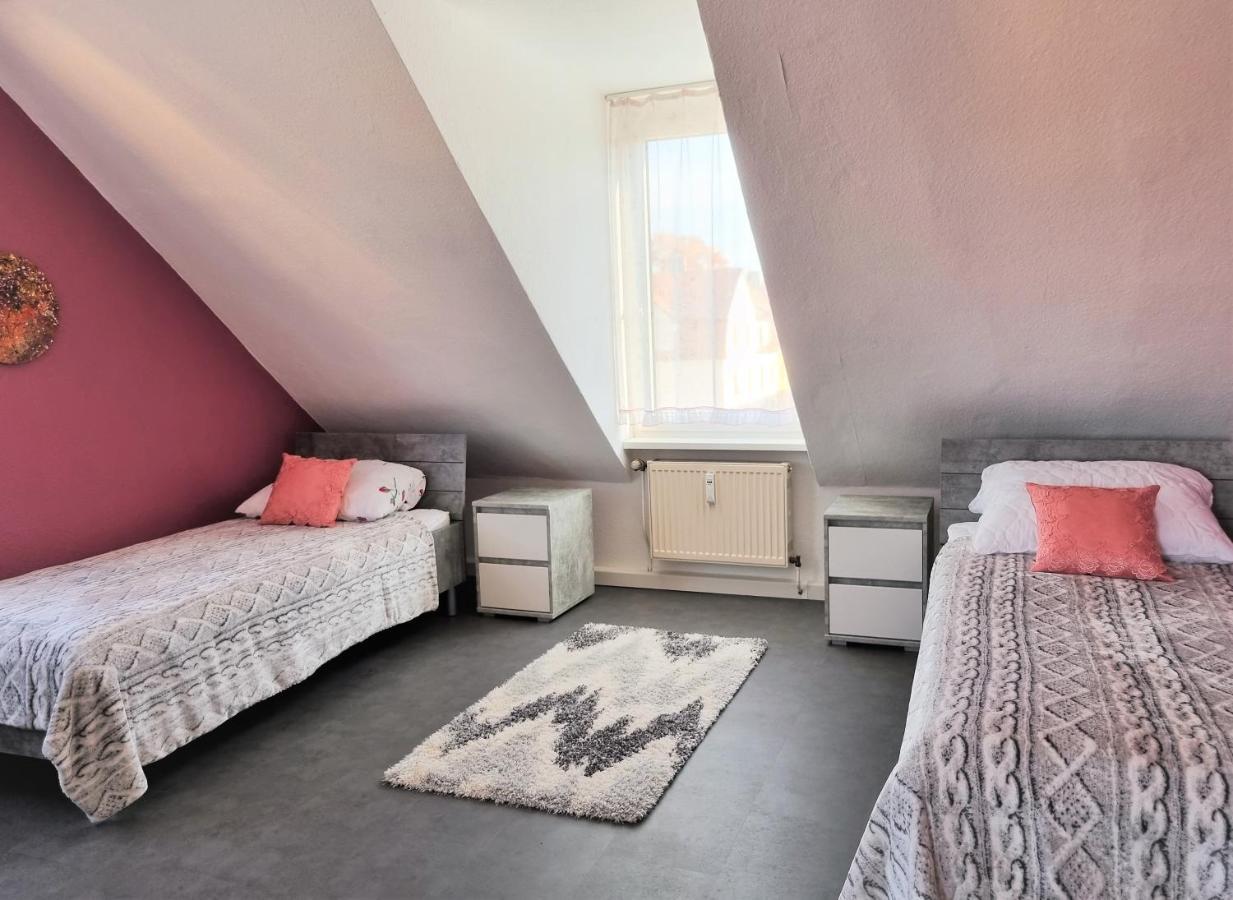 Apartment Bayreuth, Grosse Ferienwohnung Im Haus Mit Kunst, 3 Schlafzimmer, Kueche, Parkplatz Ngoại thất bức ảnh
