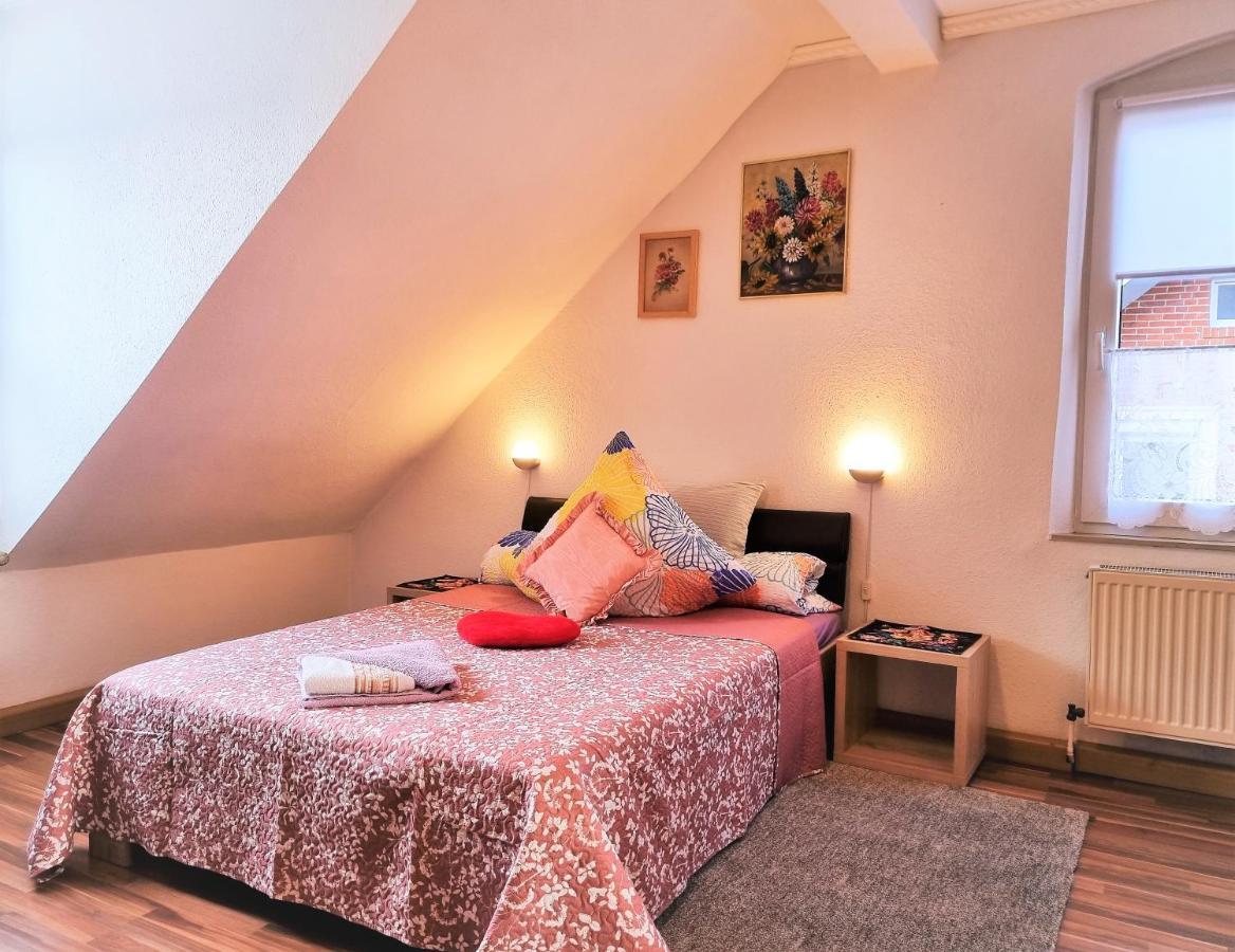 Apartment Bayreuth, Grosse Ferienwohnung Im Haus Mit Kunst, 3 Schlafzimmer, Kueche, Parkplatz Ngoại thất bức ảnh