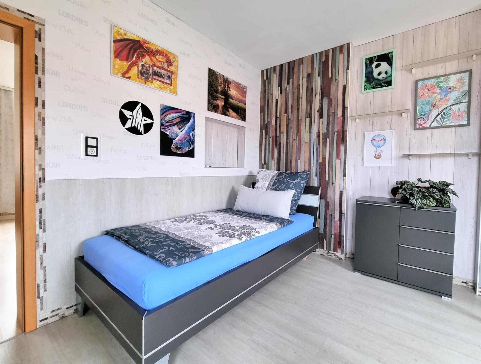 Apartment Bayreuth, Grosse Ferienwohnung Im Haus Mit Kunst, 3 Schlafzimmer, Kueche, Parkplatz Ngoại thất bức ảnh